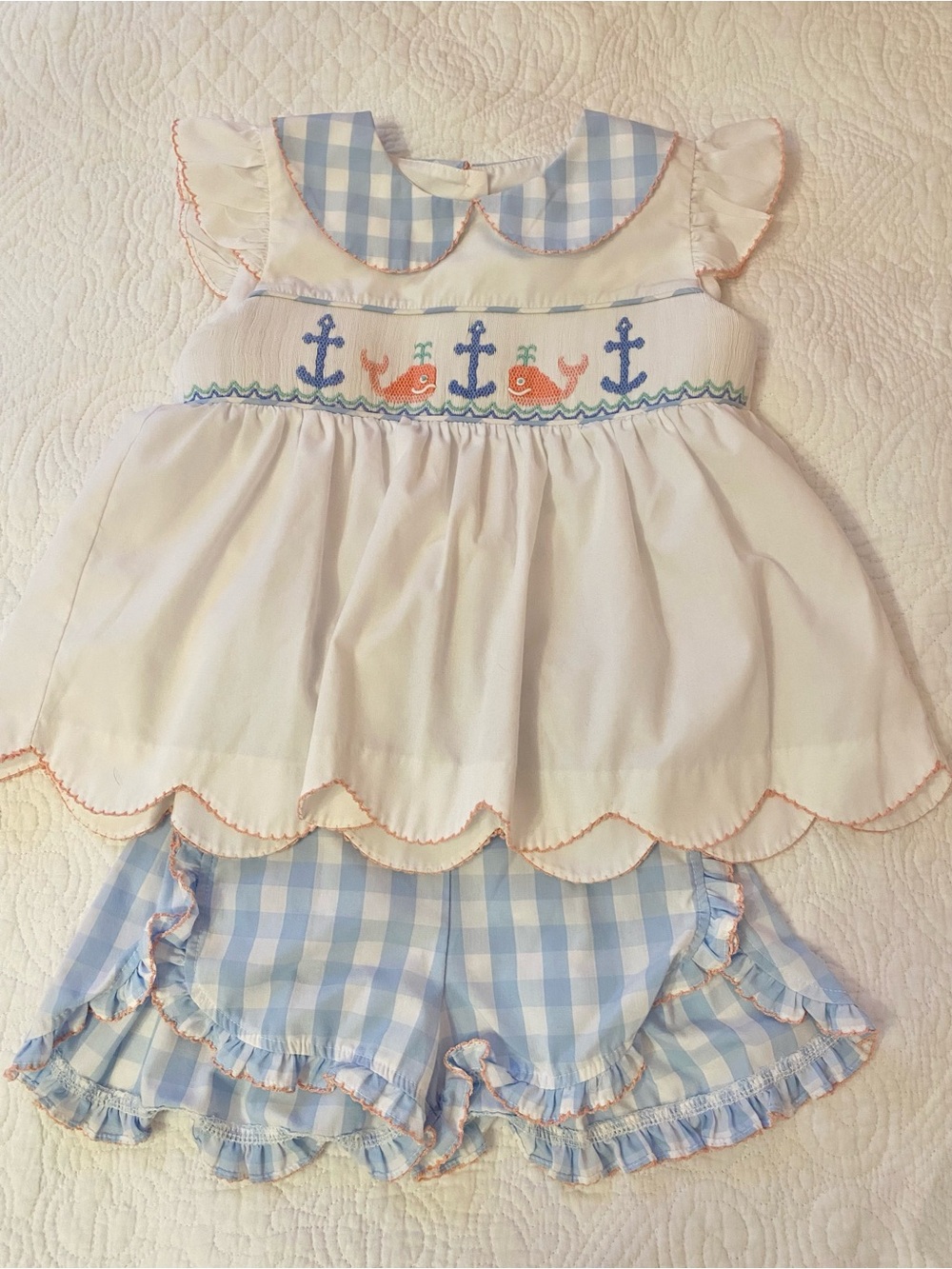 Shrimp & Grits whale short set